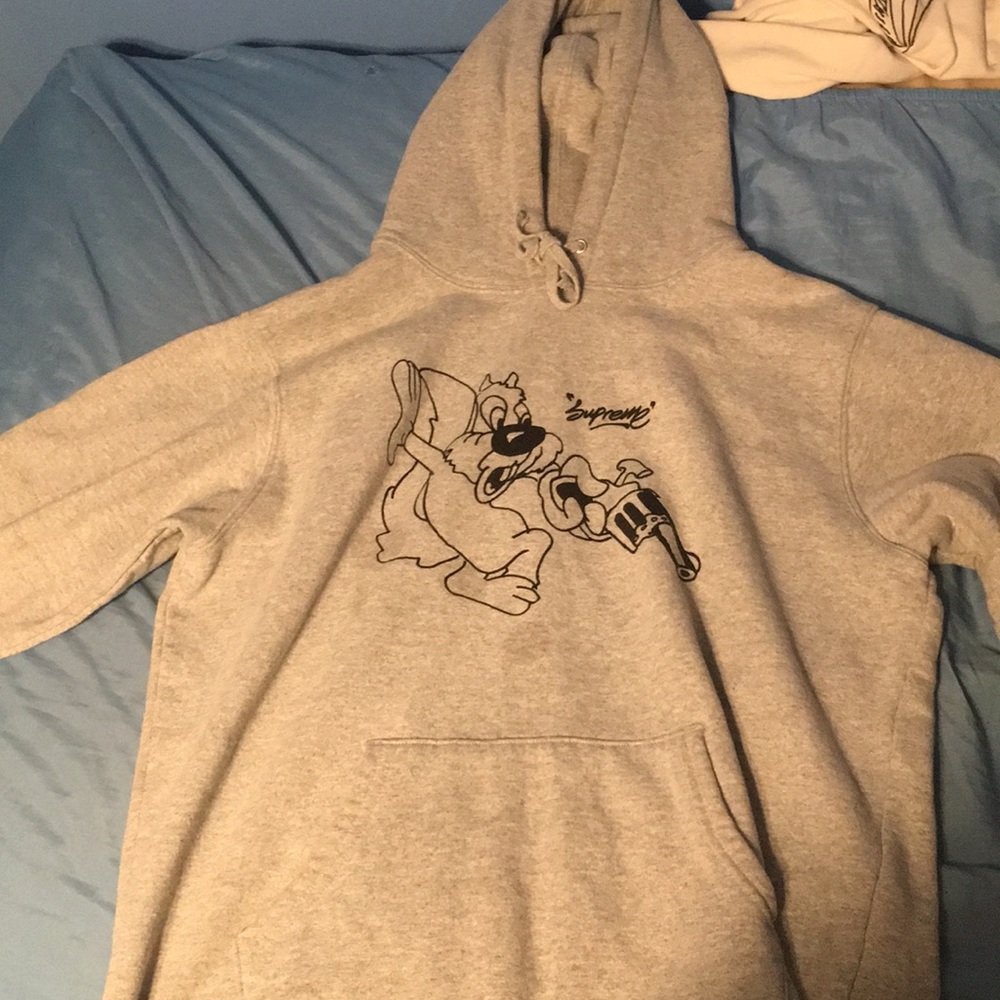 Supreme hoodie 2018 Lee quinones spring large mens